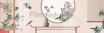 File in ấn chuyên nghiệp File gốc in tranh nền tường tổng hợp KD1478 (file gốc)