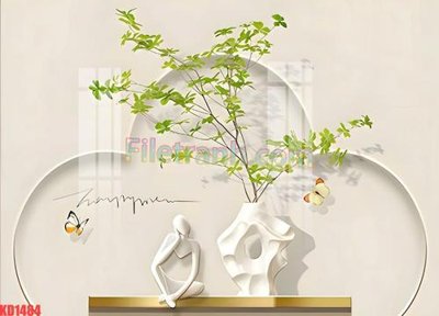 File gốc File gốc in tranh nền tường tổng hợp KD1484 (chủ đề hiện đại) trang trí
