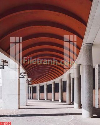 File gốc File gốc in tranh nền tường tổng hợp KD1514 (in lụa) tranh mã đáo