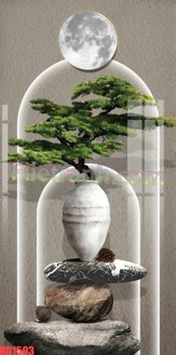 Download file File gốc in tranh nền tường tổng hợp KD1593 (gốc) in mica cao cấp