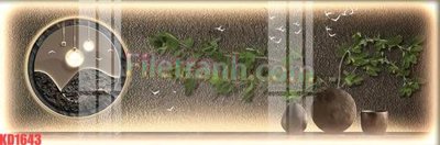 Tải file File gốc in tranh nền tường tổng hợp KD1643 (gốc) chủ đề hoa sen