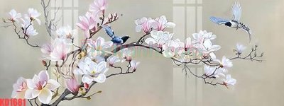 File tranh File gốc in tranh nền tường tổng hợp KD1681 (bản gốc) in lụa 3D