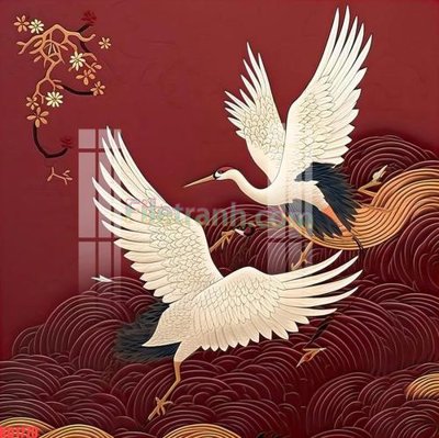 File tranh File gốc in tranh nền tường tổng hợp KD1770 (file gốc) chủ đề phong thủy