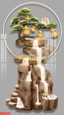 Download file gốc File gốc in tranh nền tường tổng hợp KD1819 (in mica) trong suốt