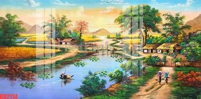 File tranh File gốc in tranh nền tường tổng hợp KD2114 (ảnh gốc) in trần 3D