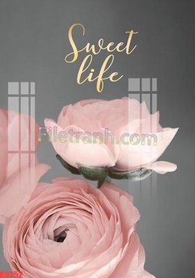 Hình ảnh file gốc in lụa File gốc in tranh nền tường tổng hợp KD252