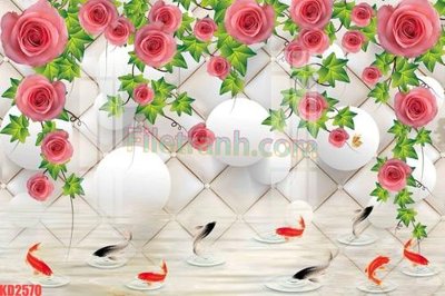 File gốc in ấn File gốc in tranh nền tường tổng hợp KD2570 chất lượng vượt trội