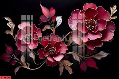 File tranh trang trí File gốc in tranh nền tường tổng hợp KD2637 (file gốc)