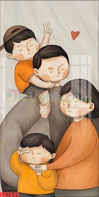 Tải file File gốc in tranh nền tường tổng hợp KD2645 (gốc) làm file quảng cáo