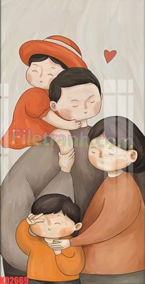 File gốc File gốc in tranh nền tường tổng hợp KD2669 (in lụa) họa tiết 3D