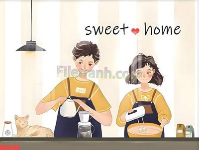 Tải file File gốc in tranh nền tường tổng hợp KD2688 (gốc) làm tranh trang trí