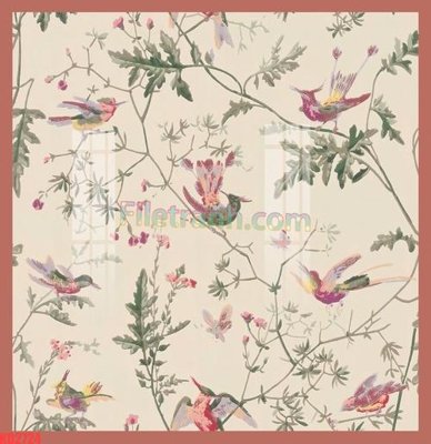 Download file gốc File gốc in tranh nền tường tổng hợp KD2724 (in lụa) hoa lá