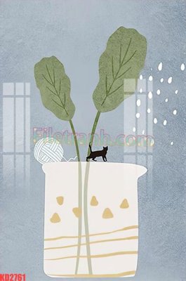 File in ấn File gốc in tranh nền tường tổng hợp KD2761 (bản gốc) sắc nét