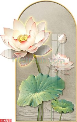 Tải file tranh gốc File gốc in tranh nền tường tổng hợp KD2763 chất lượng cao