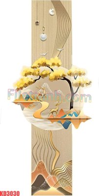 Chi tiết file gốc File gốc in tranh nền tường tổng hợp KD3030 (cho in tráng gương)