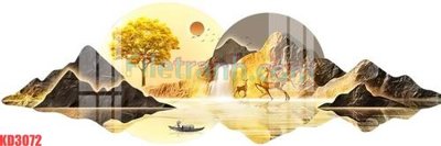 Tải file File gốc in tranh nền tường tổng hợp KD3072 (PSD) cho in tranh 3D