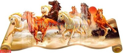 Tải file File gốc in tranh nền tường tổng hợp KD3119 (PSD) cho in tranh kính