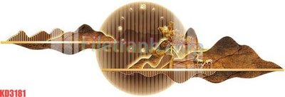 File PSD File gốc in tranh nền tường tổng hợp KD3181 (bản gốc) cho nhà in