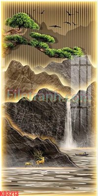 File in trần File gốc in tranh nền tường tổng hợp KD3213 (bản gốc) bầu trời