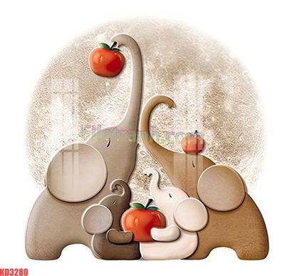 File gốc File gốc in tranh nền tường tổng hợp KD3280 (in lụa) cao cấp