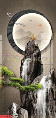 File tranh File gốc in tranh nền tường tổng hợp KD3284 (bản gốc) treo quán cafe