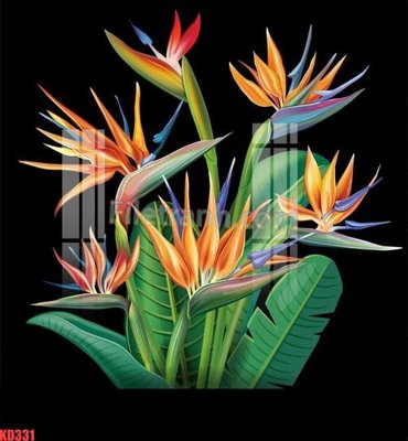 File ảnh gốc File gốc in tranh nền tường tổng hợp KD331 (chuyên in mica)