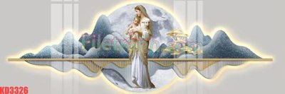 Tải xuống file tranh gốc File gốc in tranh nền tường tổng hợp KD3326 (PSD/TIFF)