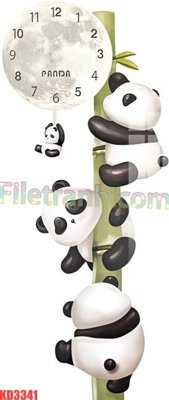 File in trần File gốc in tranh nền tường tổng hợp KD3341 (bản gốc) phong cảnh