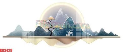 Tải file File gốc in tranh nền tường tổng hợp KD3429 (gốc) in ấn ngay lập tức