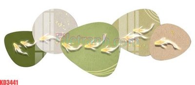 File tranh File gốc in tranh nền tường tổng hợp KD3441 (bản gốc) in lụa 3D