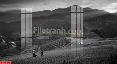 Download file ảnh gốc File gốc in tranh nền tường tổng hợp KD3831 để in ấn