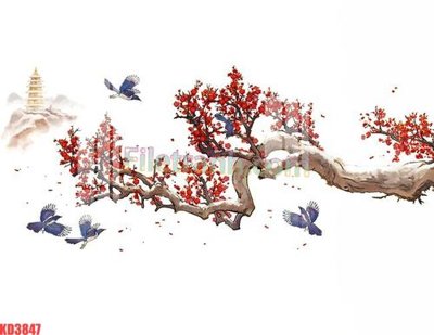 File gốc File gốc in tranh nền tường tổng hợp KD3847 (trang trí) phòng trẻ em