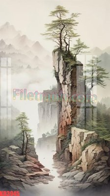 File tranh PSD File gốc in tranh nền tường tổng hợp KD3945 chất lượng cao