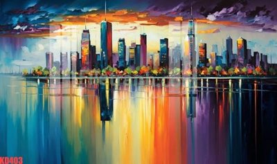 File gốc File gốc in tranh nền tường tổng hợp KD403 (in 3D) nghệ thuật