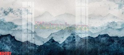 File gốc File gốc in tranh nền tường tổng hợp KD4181 (AI/EPS) cho in ấn