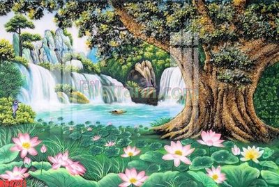 File tranh File gốc in tranh nền tường tổng hợp KD4231 (gốc) in vải canvas