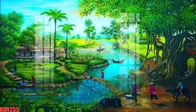 File tranh trang trí File gốc in tranh nền tường tổng hợp KD4255 (tải file gốc)