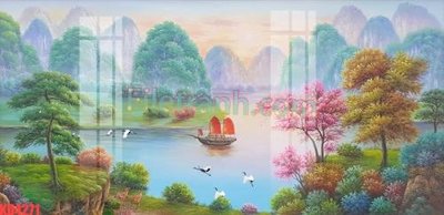 File ảnh File gốc in tranh nền tường tổng hợp KD4271 (gốc) in Hiflex