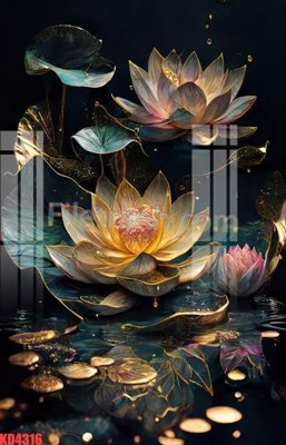 Chi tiết file tranh tráng gương File gốc in tranh nền tường tổng hợp KD4316 (ảnh gốc)