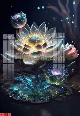 File in trần File gốc in tranh nền tường tổng hợp KD4318 (file gốc) phong thủy