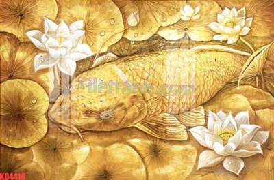 Tải file gốc in lụa File gốc in tranh nền tường tổng hợp KD4418 siêu nét