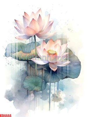 File gốc File gốc in tranh nền tường tổng hợp KD4444 (in tráng gương) sang trọng