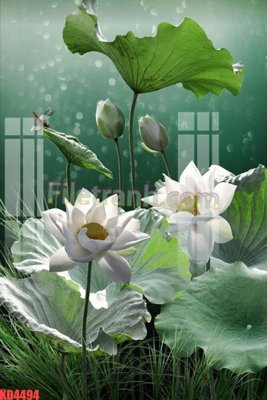 File tranh File gốc in tranh nền tường tổng hợp KD4494 (gốc) chủ đề tĩnh vật