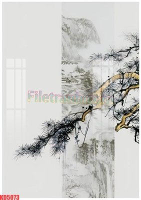 Download file gốc File gốc in tranh nền tường tổng hợp KD5073 (in lụa) nghệ thuật