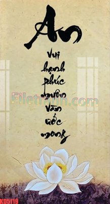 Ảnh gốc File gốc in tranh nền tường tổng hợp KD5119 (siêu chi tiết) để in ấn