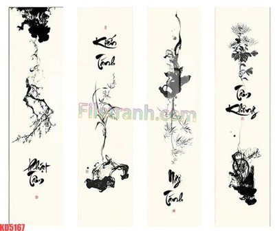 File ảnh File gốc in tranh nền tường tổng hợp KD5167 (gốc) in decal dán tường