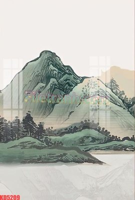 File tranh gốc File gốc in tranh nền tường tổng hợp KD5209 (bản đẹp) độc quyền