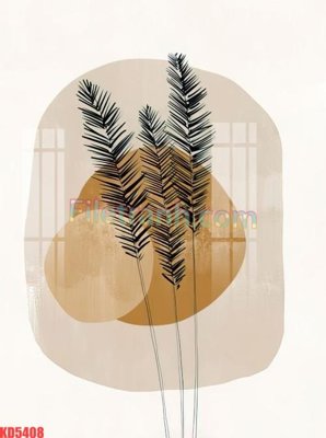 File gốc File gốc in tranh nền tường tổng hợp KD5408 (in lụa) họa tiết 3D