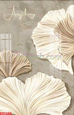 File in trần File gốc in tranh nền tường tổng hợp KD5560 (bản gốc 3D) sống động