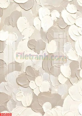 File in mica File gốc in tranh nền tường tổng hợp KD5800 (bản gốc) làm vách ngăn